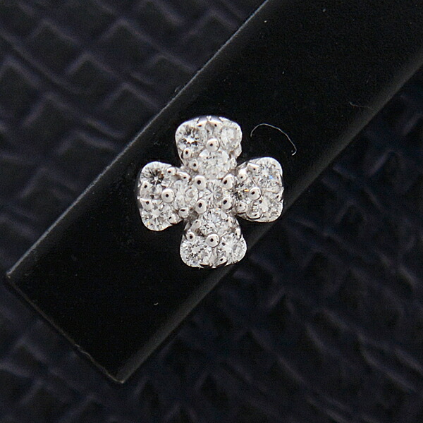 楽天市場】ポンテヴェキオ ピアス レディース K18WG フラワーモチーフ