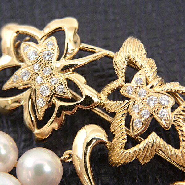 楽天市場】ミキモト ブローチ レディース グレープモチーフ パール