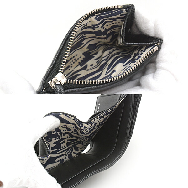 楽天市場】シャネル 財布 レディース マトラッセ 三つ折り財布