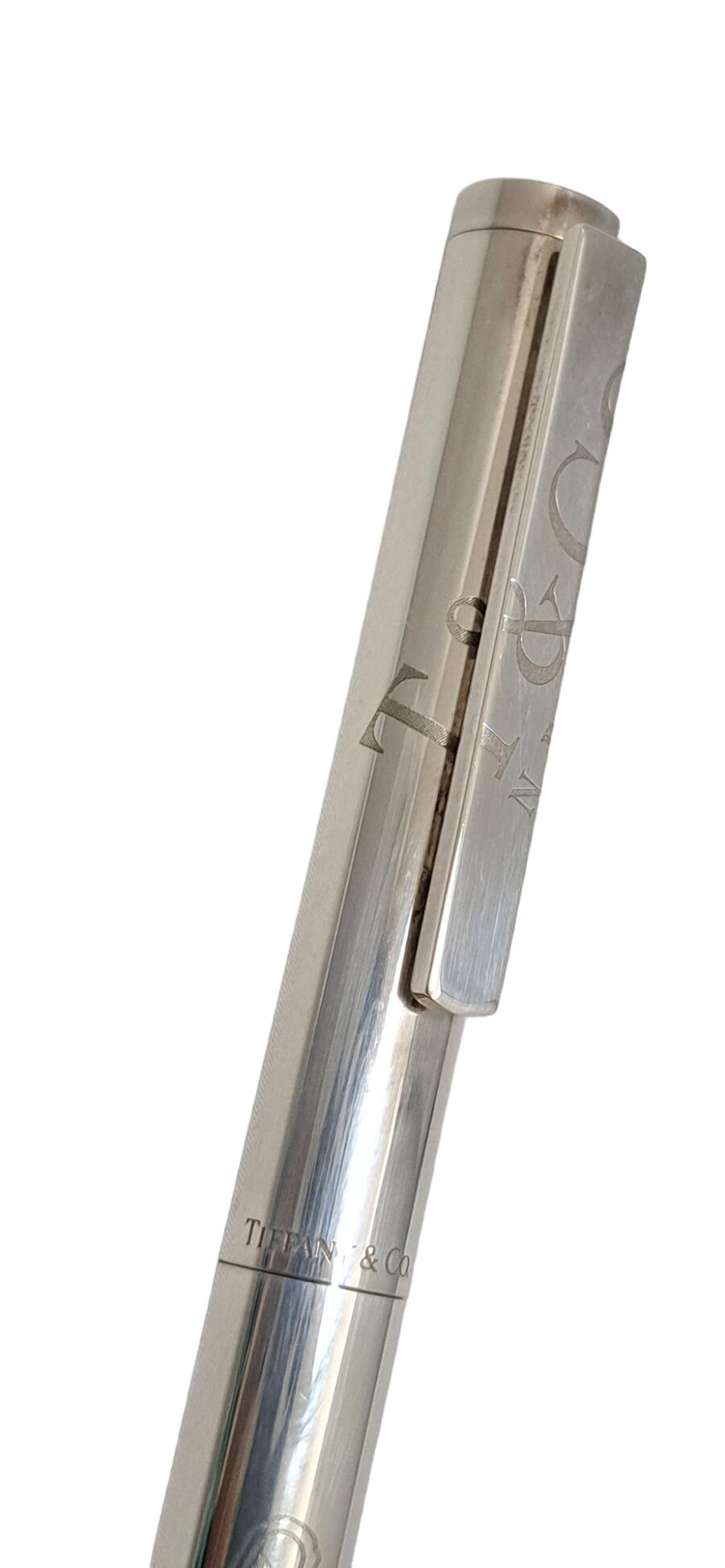楽天市場】Tiffany&Co. ティファニー ボールペン 1837 ロゴ シルバー