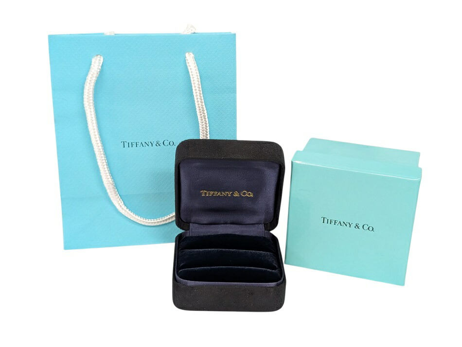 ティファニー リング用 リングケース 箱 ケース 2本用 ダブルリング