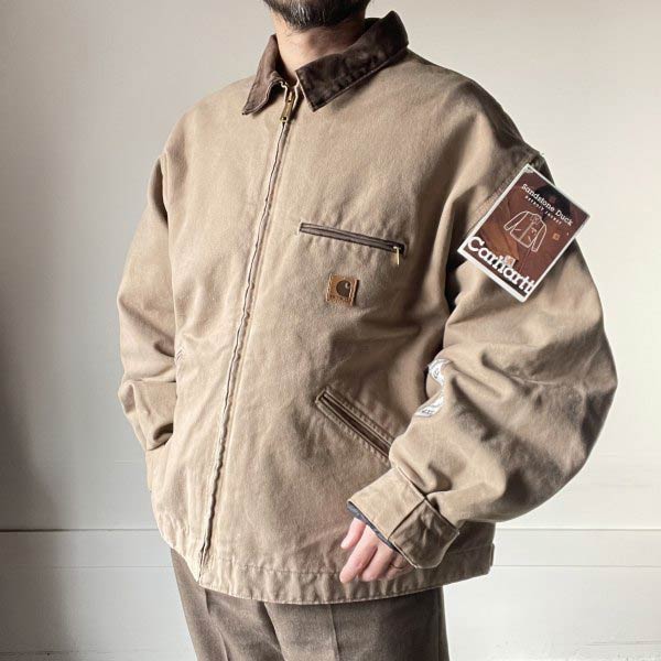 楽天市場】新品 00s carhartt デトロイト ジャケット SDL 4XL サンド