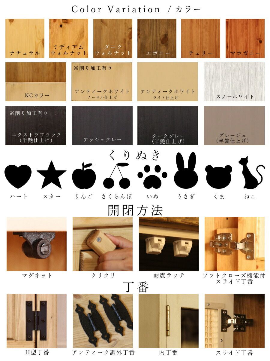 楽天市場】3チェスト クラシック キャビネット 鍵付き W1100 オーダー