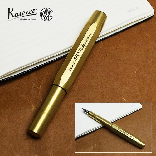 楽天市場】カヴェコ 万年筆 ブラス スポーツ Kaweco Brass Sport