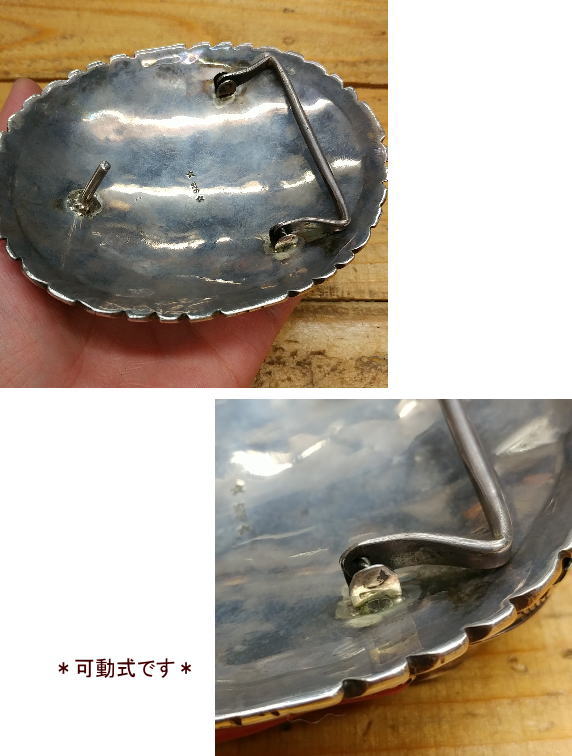 楽天市場】バックル ターコイズ ハンドメイドSilver925 ブルー