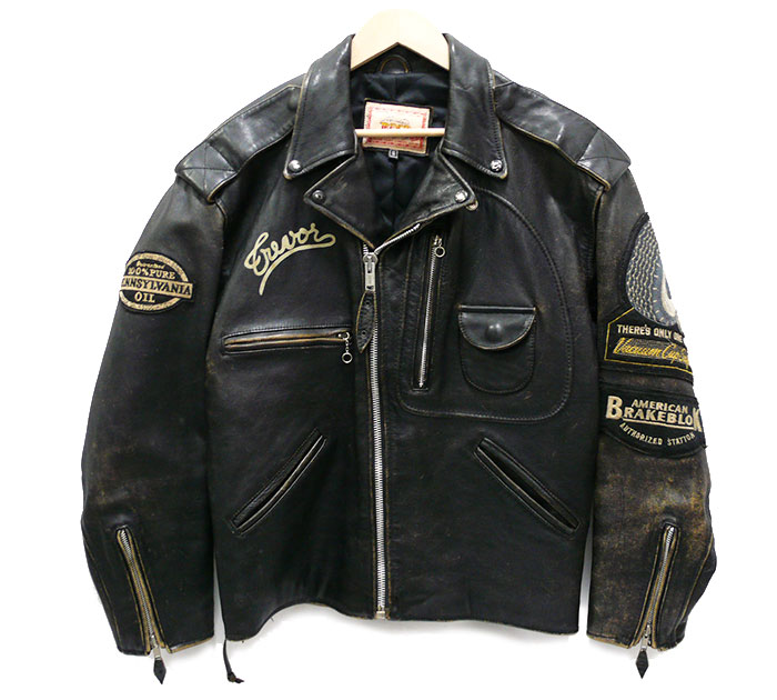 楽天市場】【Lee TREVOR】 リートレボー ライダースジャケット サイズS