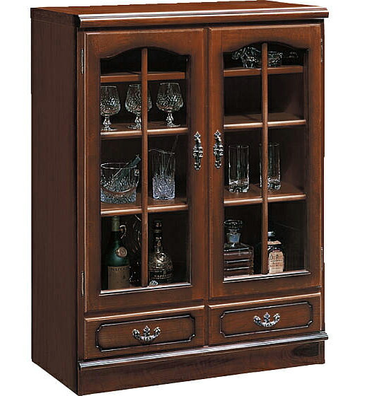 Karimoku カリモク コロニアル ガラスキャビネット カリモク