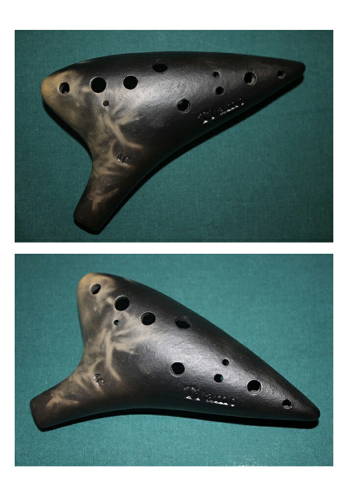 楽天市場】【合奏／アルトC管】（ティアーモ）オカリナ 黒陶シリーズ