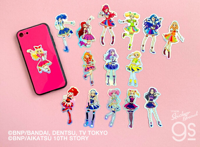 アイカツ/ステッカー/星宮いちご/大空あかり アイカツ/ステッカー/星宮