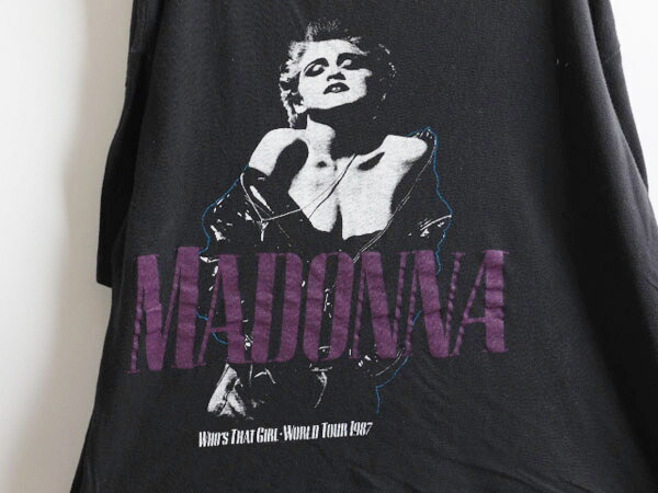 楽天市場】80's ビンテージ ☆ Madonna マドンナ ワールド ツアー
