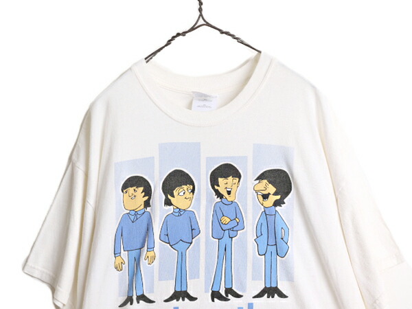 楽天市場】90s ☆ ビートルズ アニメ イラスト プリント Tシャツ