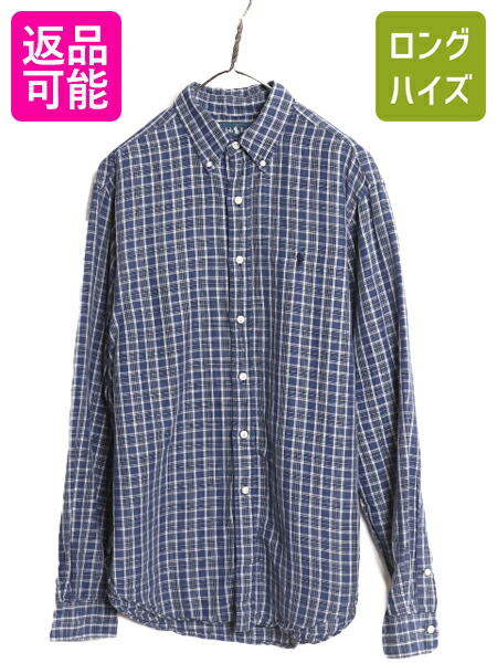 楽天市場】ラルフローレン 古着 シャツ リネンの通販