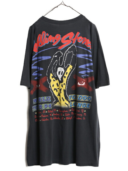 80-90s Rolling Stones Tour Tシャツ シングルステッチ