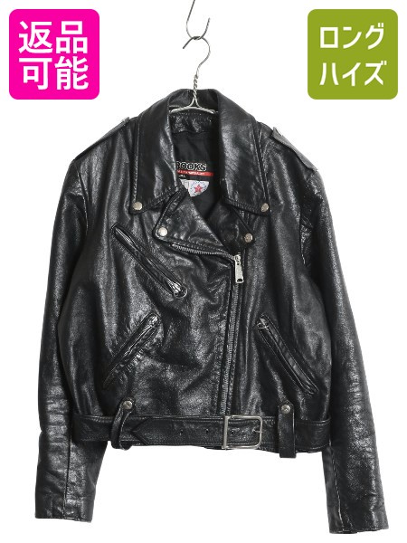 楽天市場】古着 シングルライダースの通販