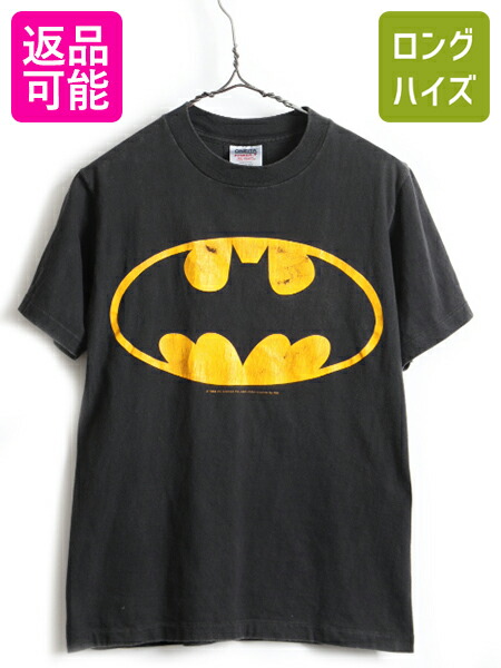 楽天市場】90's USA製 人気 黒 □ バットマン オフィシャル ロゴ