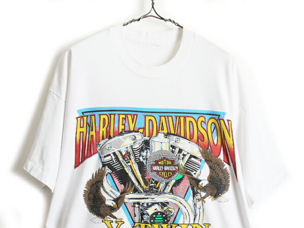 楽天市場】90s オールド □ ハーレー ダビッドソン 多色刷り ビッグ