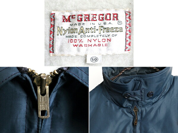 楽天市場】60s USA製 ビンテージ☆ McGregor マクレガー ナイロン Anti