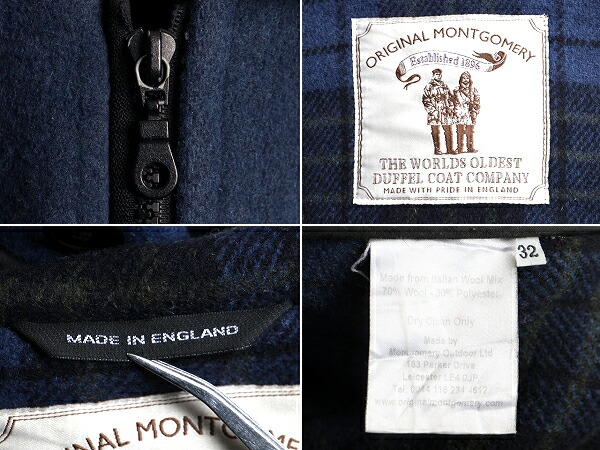 楽天市場】イングランド製 □ MONTGOMERY モンゴメリー チェック