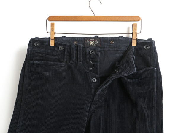 楽天市場】人気 黒 □ RRL ラルフローレン コーデュロイ パンツ