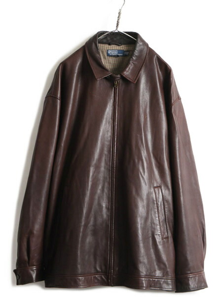 楽天市場】大きいサイズ 2XL □ POLO ポロ ラルフローレン 本革 ラム