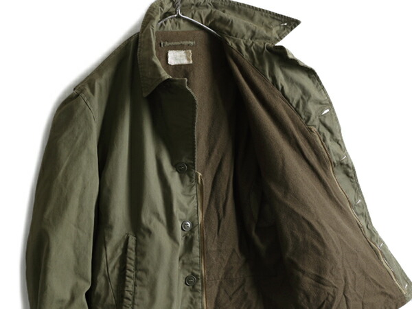 米軍 実物 N-4 デッキジャケット 陸軍のジャケットが原型！【アメリカ