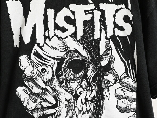 楽天市場】00s ☆ ミスフィッツ パスヘッド スカル プリント 半袖 T