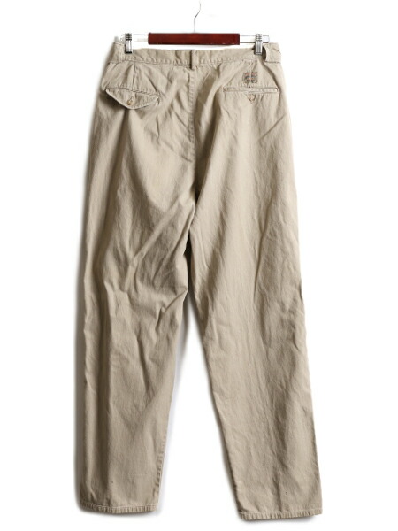 楽天市場】90s 初期タグ □ ポロ ラルフローレン 2タック コットン