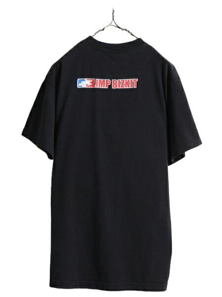 楽天市場】00s ☆ リンプ ビズキット 両面 プリント Tシャツ メンズ L