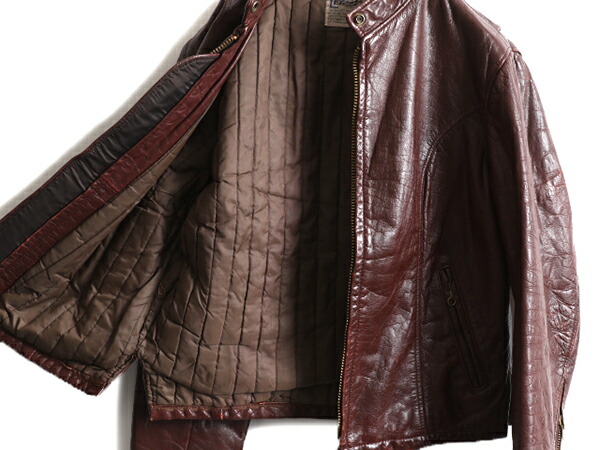 楽天市場】70s USA製 ☆ フィデリティ 本革 レザー シングル