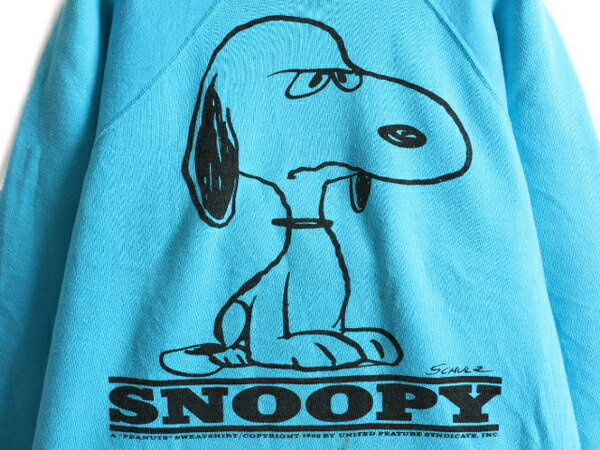 楽天市場】レアカラー 60s USA製 ☆ スプルース スヌーピー 両面 染
