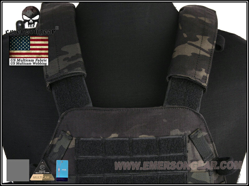 楽天市場】EMERSON LBT6094Aスタイル プレートキャリア 3ポーチ付