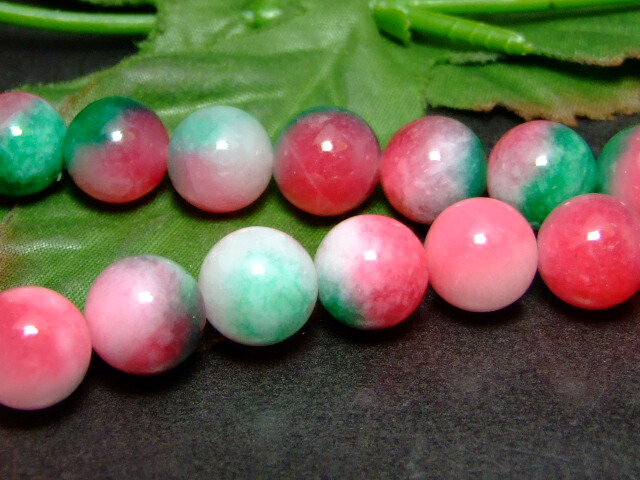 楽天市場】≪g3-23Q≫○10mm○花翡翠○ ヒスイ ジェイド ジェード○1連