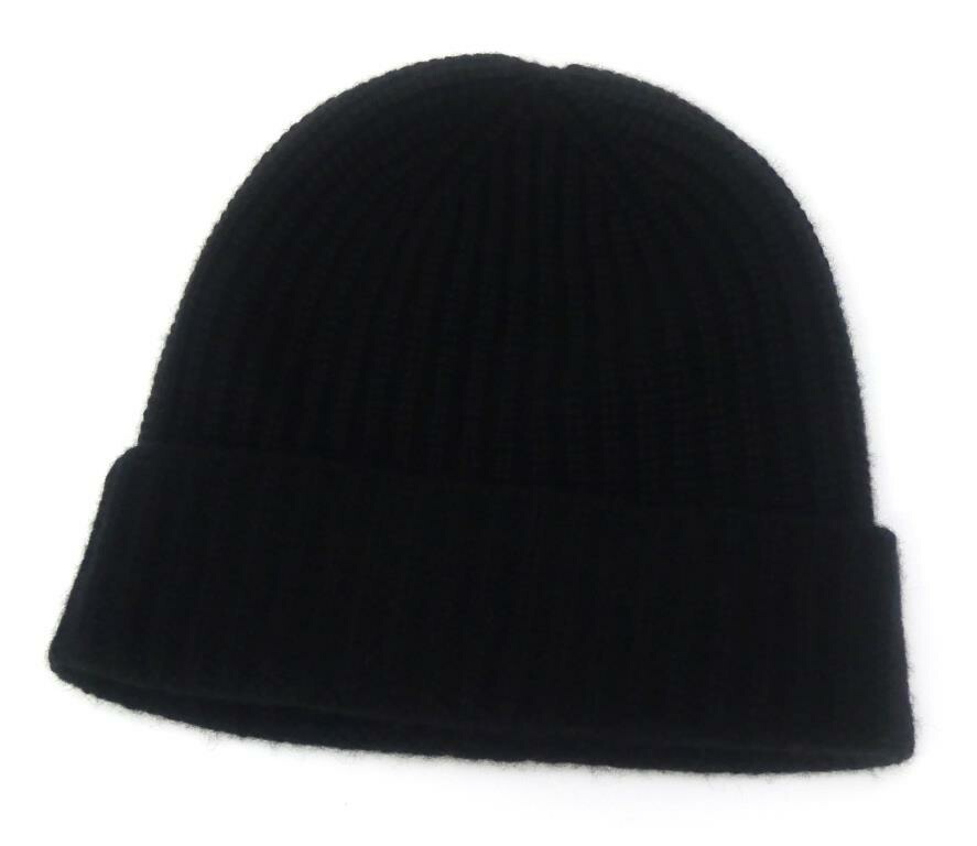 シャネル ニット帽 ネイビー 大人気♡】CHANEL ニット帽 ネイビー