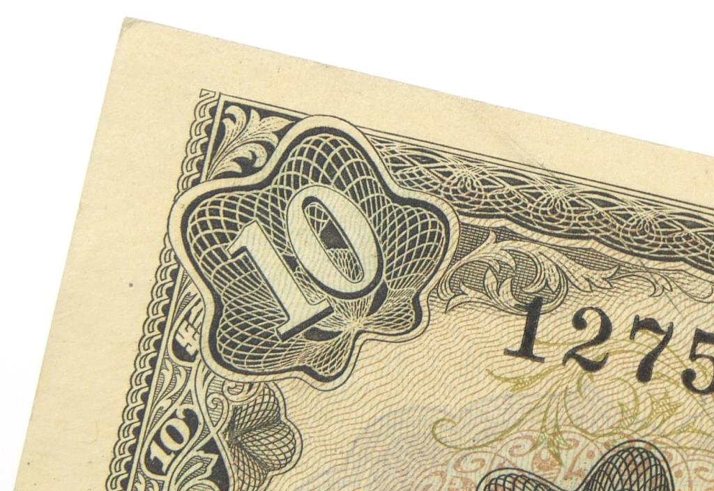 旧紙幣 古紙幣 古銭 2次 和気清麻呂10円札 補刷券 2枚 証紙付きあり