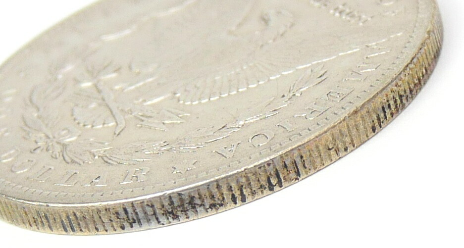 1890年CC アメリカ合衆国カーソンシティ造幣局モーガンドル銀貨 楽天