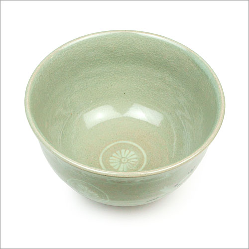 楽天市場】茶道具 抹茶碗 茶碗 青磁雲鶴 中村与平作 : 茶道具・抹茶