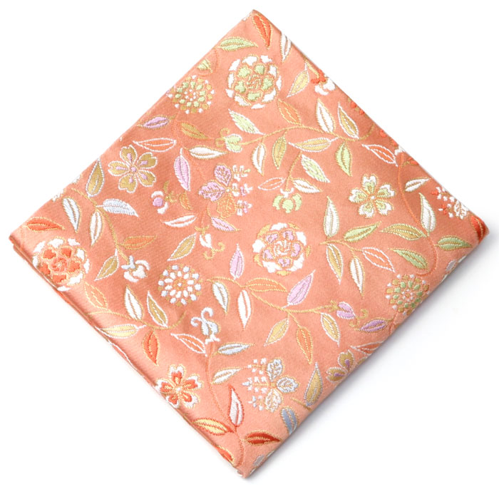 楽天市場】茶道具 出帛紗/出袱紗 出帛紗 花文唐草 朱 正絹 中川政七