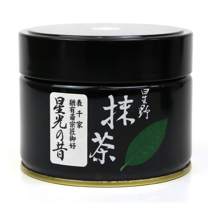 楽天市場】抹茶 御家元御好 星野園製抹茶「星光の昔」100g缶 表千家 猶