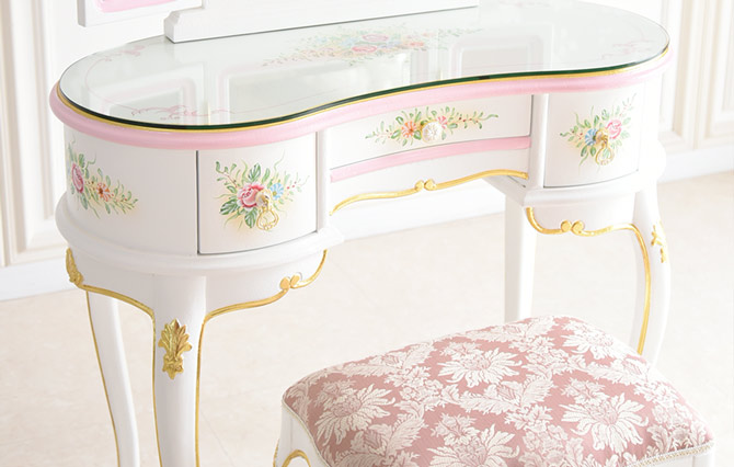 楽天市場】《クーポンで22,200円OFF☆2/15まで》 ロココ 調 ドレッサー