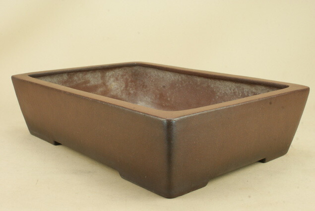 人気常滑作家 松泉焼 山秋造「松泉紫泥切立隅入中帯