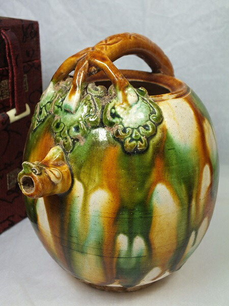 唐三彩とうさんさい 陶磁器 装飾品 工芸品 美術品 置物 唐三彩とうさん