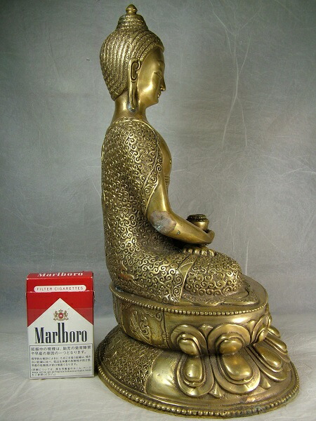 楽天市場】□龍香堂□☆チベット神 銅製仏像「釈迦牟尼仏」335mm