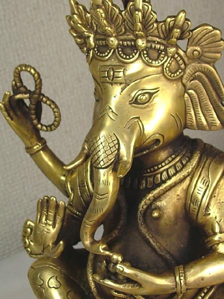 楽天市場】□龍香堂□☆チベット神 銅製仏像「ガネーシャ」 : 龍香堂