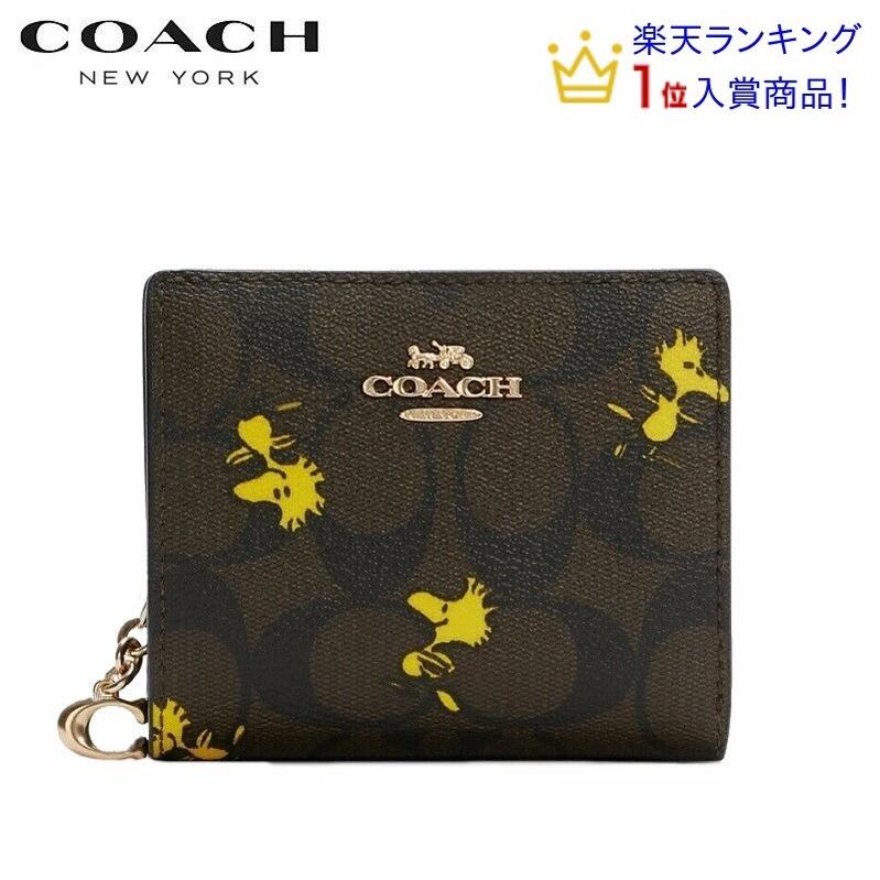 コーチ(COACH) スヌーピー メンズ二つ折り財布 | 通販・人気ランキング