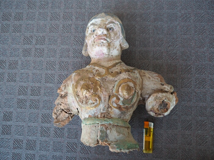 楽天市場】加彩 武人俑 武将 将軍 破損 現状修復前 唐時代初期 中国