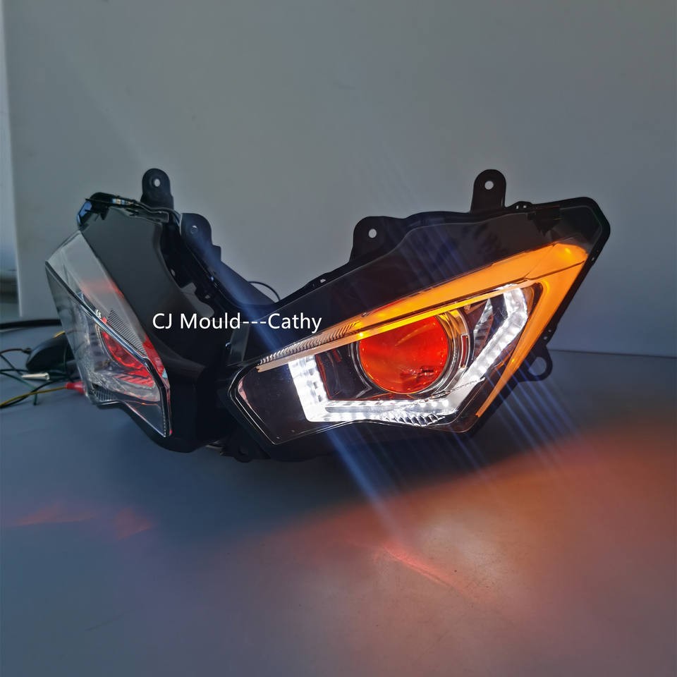 楽天市場】HID ヘッドライト プロジェクター LED NINJA250 NINJA400