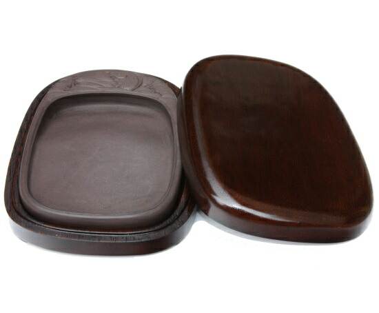 楽天市場】端渓硯 彫花楕円硯 鯉の滝登り 6吋 : 書道用品専門店 弘梅堂