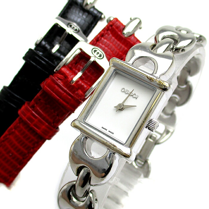 時計 GUCCI グッチ バングル シルバー 交換ベゼル 10本 時計 GUCCI