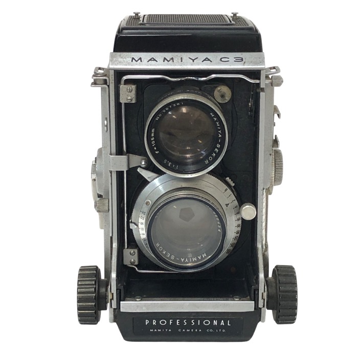 MAMIYA C3 プロフェッショナル / SEKOR 1:3.5 f=105mm / 1:2.8 f=80mm