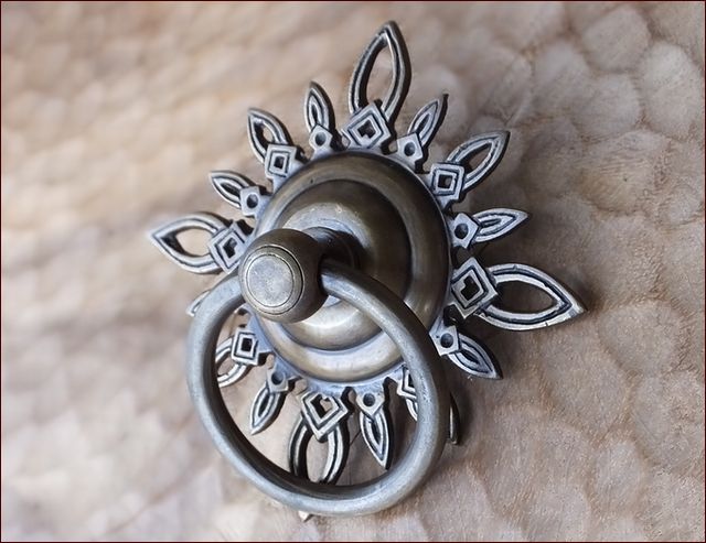 楽天市場】アンティーク 取っ手 つまみ 真鍮 MTMET-028 インテリア